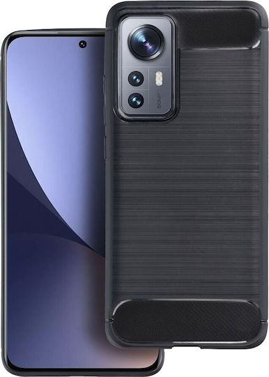 Forcell Carbon Back Cover Silicone Black (Redmi Note 11 / 11S 4G)