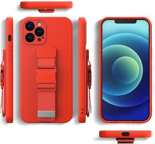 Hurtel Rope Air Bag Задна корица Силикон 1мм Жълт ( Poco X3 NFC / X3 Pro)