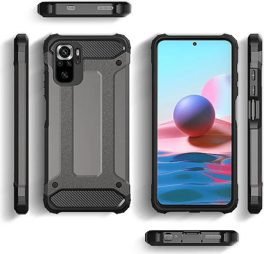 Hurtel Armor Umschlag Rückseite Kunststoff Schwarz (Xiaomi Mi11i)