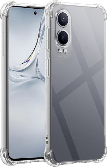 Techsuit Shockproof Clear Umschlag Rückseite Silikon Transparent (OnePlus Nord CE 4 Lite)
