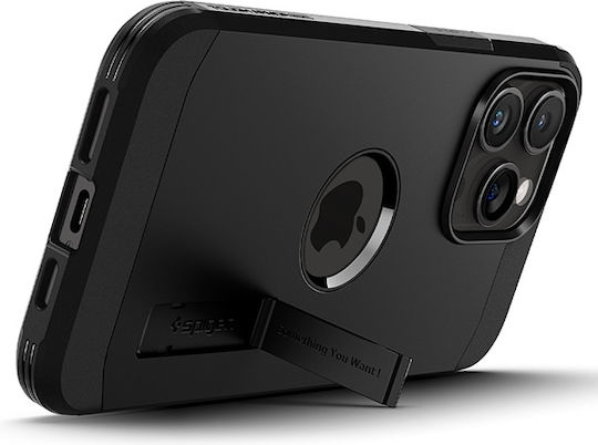 Spigen Tough Armor MagFit Back Cover Πλαστικό / Σιλικόνης 2mm Μαύρο (iPhone 15 Pro Max)