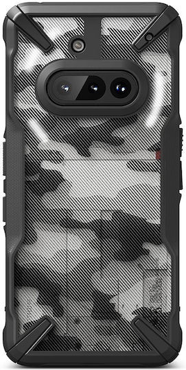 Ringke Fusion X Back Cover Silicone 2mm with Strap Black (Huawei P10 Lite / Honor 10)
