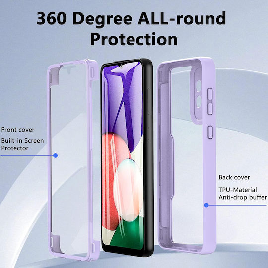 Techsuit Colorverse 360 Full Cover Silicone Black (Xiaomi 14T Pro)