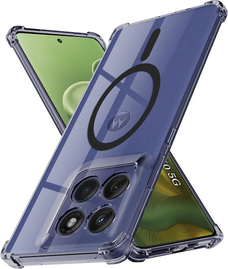 Techsuit Задна корица Силикон Прозрачен (Motorola Edge 60 Fusion)
