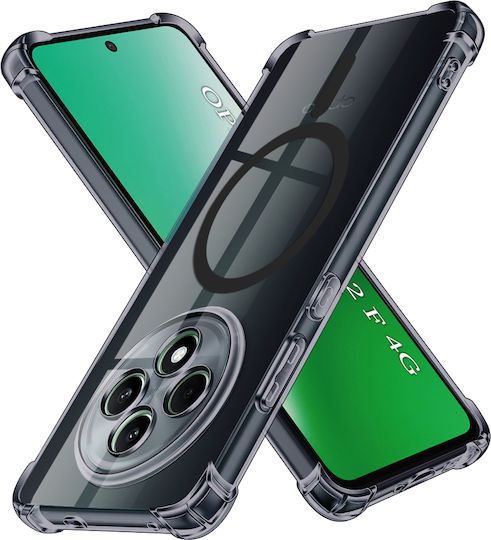 Techsuit Oppo Back Cover Σιλικόνης Διάφανο (Oppo Reno12 F 4G)