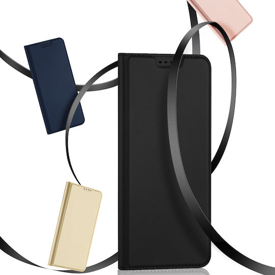 Dux Ducis Skin Pro Wallet Δερματίνης Μαύρο (Xiaomi Poco Μ5)