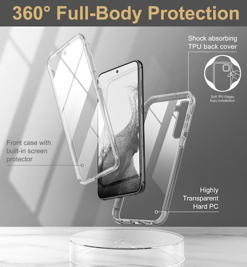 Tech-Protect С пълно покритие (360°) Aramid Fiber Прозрачен (Galaxy S23+)