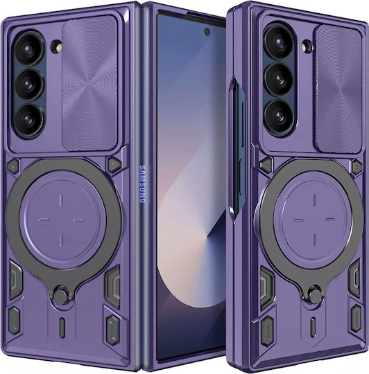 Techsuit Back Cover Σιλικόνης Μωβ (Galaxy Z Fold6)