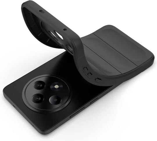 Techsuit Shield Back Cover Σιλικόνης Μαύρο (Oppo Reno12 F 4G - Techsuit)