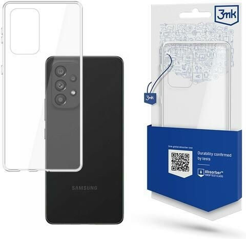 3MK Clearcase Back Cover Silicon 1.2mm Transparent (Galaxy A53)