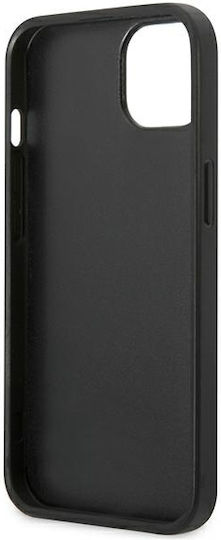 Karl Lagerfeld Allover Umschlag Rückseite Kunststoff Schwarz (iPhone 13 Mini)