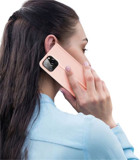 Dux Ducis Skin Pro Buchen Sie Synthetisches Leder Schwarz (iPhone 14 Pro Max)