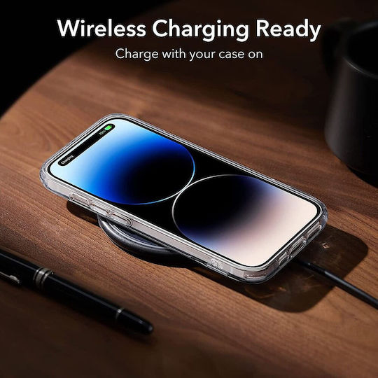 ESR Air Shield Boost Back Cover Σιλικόνης Μαύρο (iPhone 14 Pro)