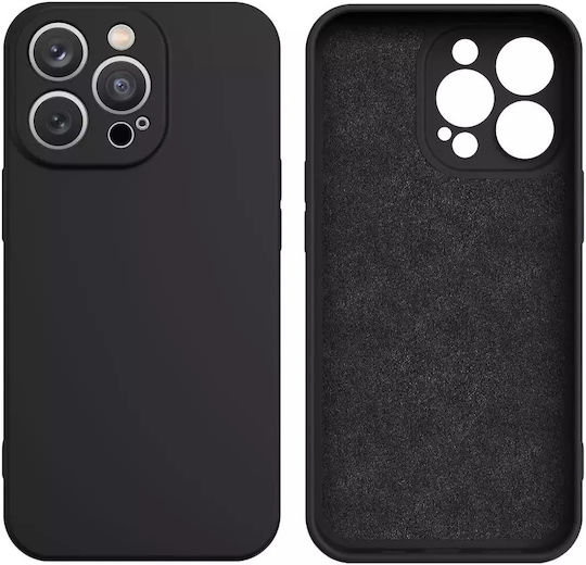 Hurtel Back Cover Σιλικόνης 2mm Μαύρο (Redmi Note 11 / 11S 4G)