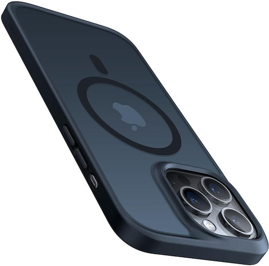 Torras Guardian-mag Back Cover Tempered Glass Magnetic Black (iPhone 15 Pro)