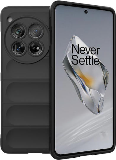 Techsuit Shield Back Cover Σιλικόνης Μαύρο (OnePlus 12)
