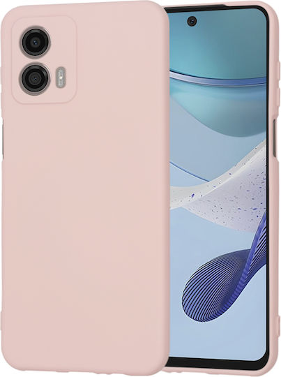Techsuit Back Cover Σιλικόνης Ροζ (Moto G53)