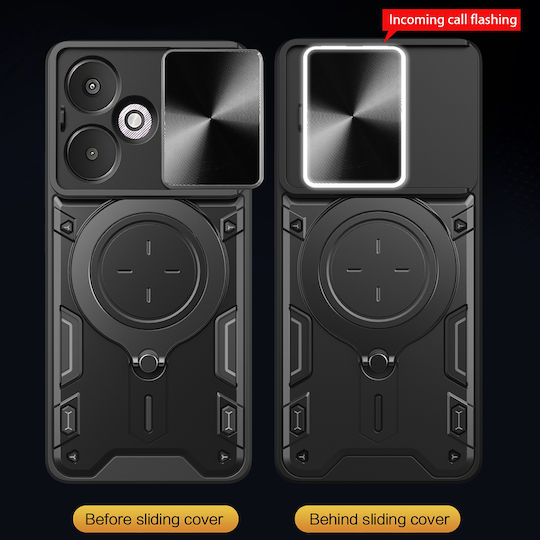 Techsuit Back Cover Σιλικόνης Μωβ (Xiaomi Redmi 13C, Poco M6)
