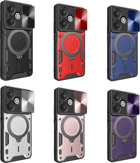 Techsuit Back Cover Σιλικόνης Μωβ (Xiaomi Redmi 13C, Poco M6)