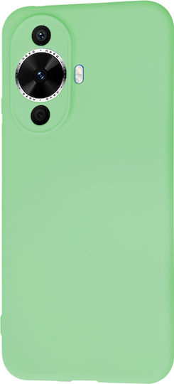 Techsuit Umschlag Rückseite Silikon Grün (Huawei Nova 11 / 12s)