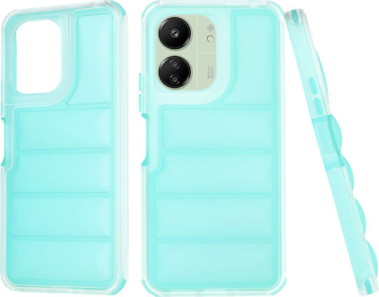 Techsuit Wave Shield Xiaomi Redmi 13c 4g 13c 5g Poco M6 C65 Тюркоаз
