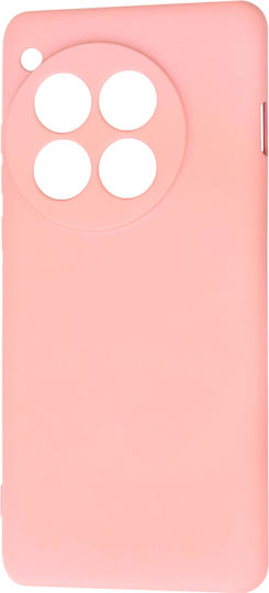 Techsuit Umschlag Rückseite Silikon Rosa (OnePlus 12)
