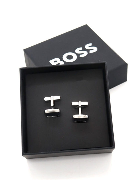 Boss Cufflinks in Black Color