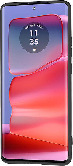 Techsuit Задна корица Силикон Черен (Motorola Edge 50 Pro)