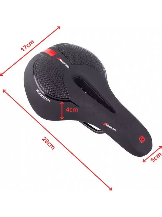 Verk Group Fahrradsattel Schwarz 280 x 170 mm