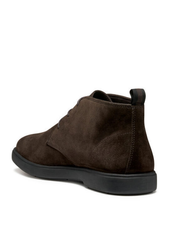 Spherica Suede Men's Brown Boots