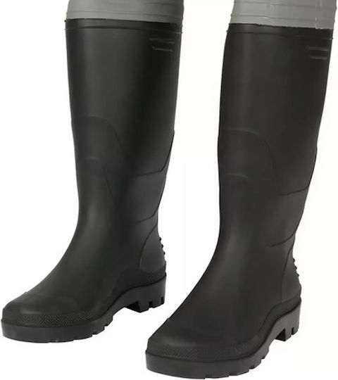 Trizand Fishing Rain Boots – Waterproof PVC Boots Anti-Slip Sole Size 44