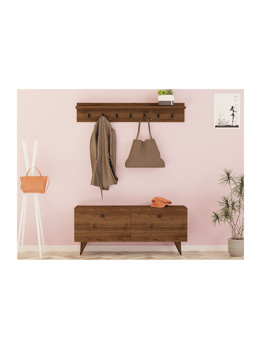 Eingangsmöbel Walnut 113x48.5x35cm