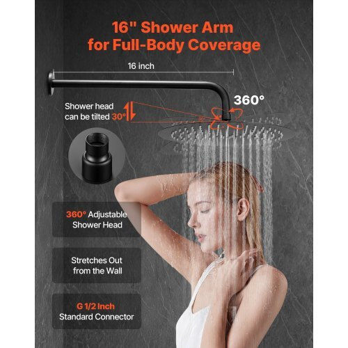 Vevor Handheld Showerhead with Hose