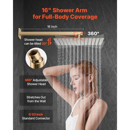 Vevor Handheld Showerhead with Hose
