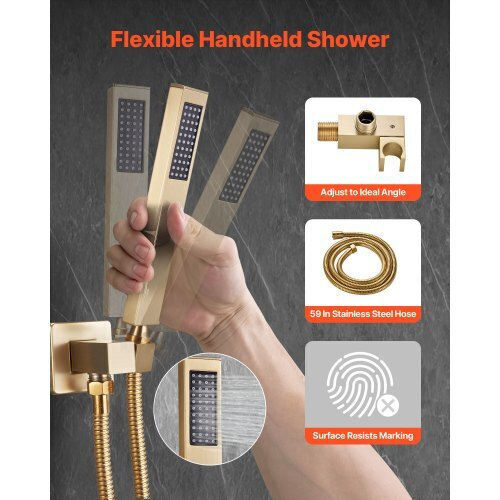 Vevor Handheld Showerhead with Hose