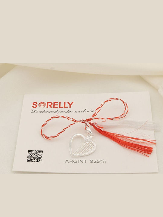 Sorelly Charm Herz aus Silber