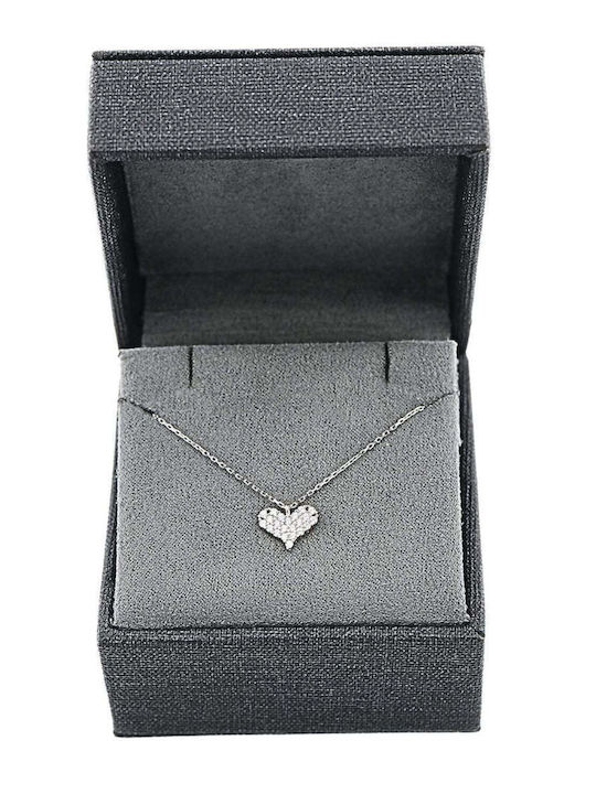 Sorelly Necklace with design Heart from Silver
