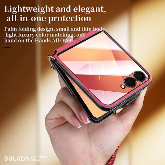 Sulada Back Cover Plastic Black (Galaxy Z Flip7)