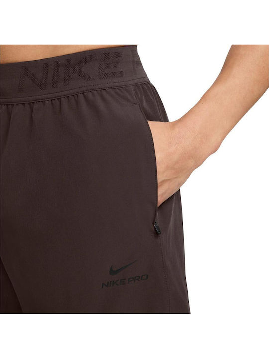 Αθλητική Ανδρική Βερμούδα Dri-Fit Καφέ