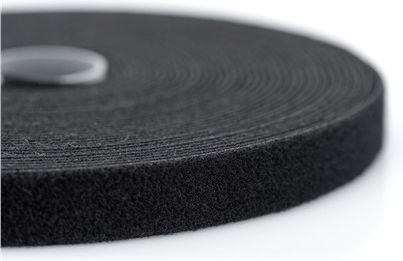 Digitus Black Self-Adhesive Hook & Loop Tape Black 15mmx10m 1pcs
