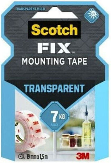 Scotch-fix Διαφανής Ταινία Συγκράτησης 19 Mm X 5 M
