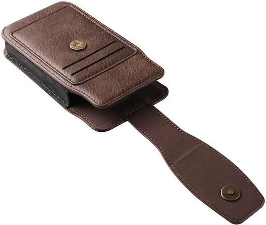 Θήκη Smartphones 6.7 Έως 6.9 Inches Coffee Universal Θήκες Ζώνης