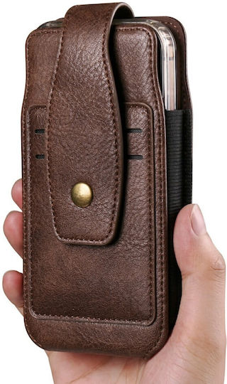 Θήκη Smartphones 6.7 Έως 6.9 Inches Coffee Universal Θήκες Ζώνης