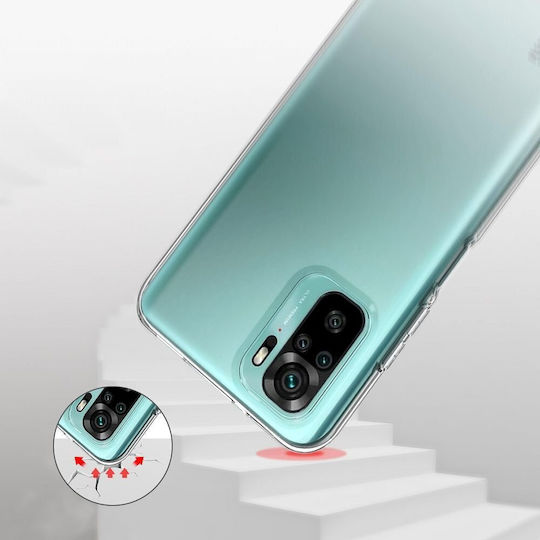 2mm Задна корица Силикон 2мм Прозрачен (Redmi Note 10 5G / Poco M3 Pro)