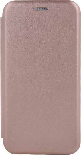 Forever Book Δερματίνης Ροζ Χρυσό (iPhone SE 2022/2020)