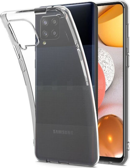 Hurtel Ultra Slim Back Cover Silicone 0.5mm Transparent (Galaxy A42)