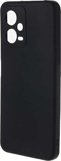 Senso Liquid Back Cover Σιλικόνης Μαύρο (/ Poco X5)