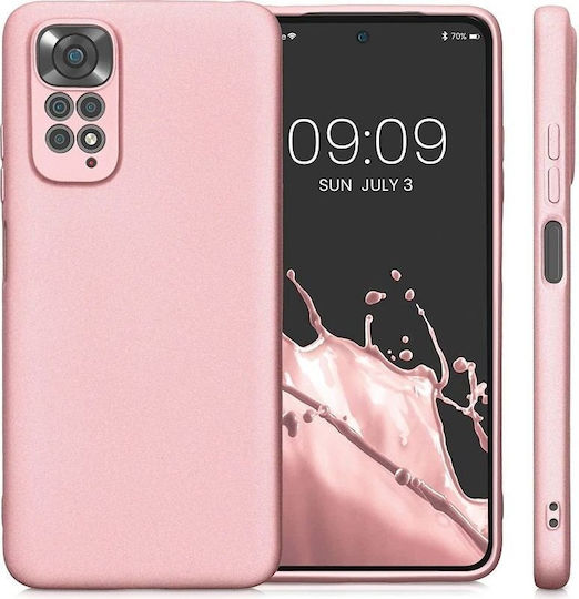 Back Cover Μεταλλικό Ροζ (Honor X7a)