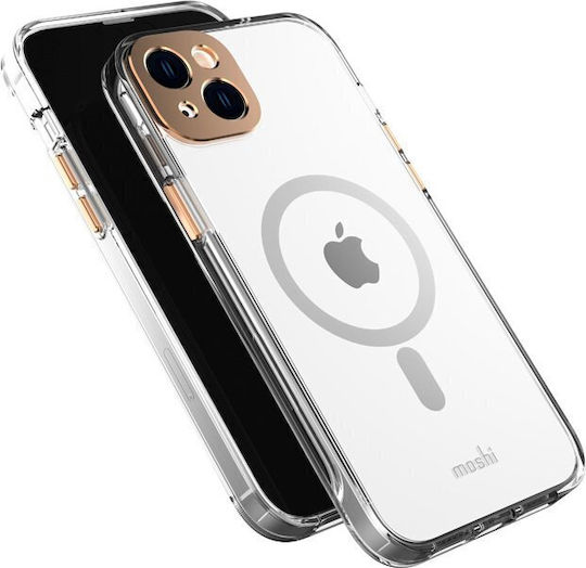 Moshi IGlaze MagSafe Задна корица Силикон Златист (iPhone 14 Plus)