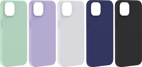 XO K10B Umschlag Rückseite Silikon Purple Lila (iPhone15 Pro Max)
